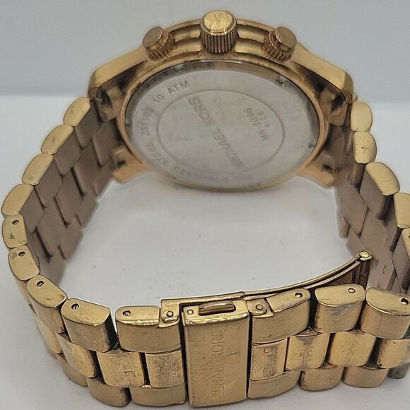 Michael Kors Runway MK8096 Men's Stainless Steel Analog Quartz Dial Watch BC838 - Picture 10 of 10